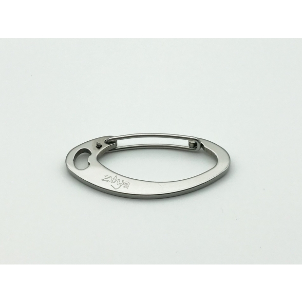 Sterling Silver Oval Carabiner 34x15 mm, 1037-SS